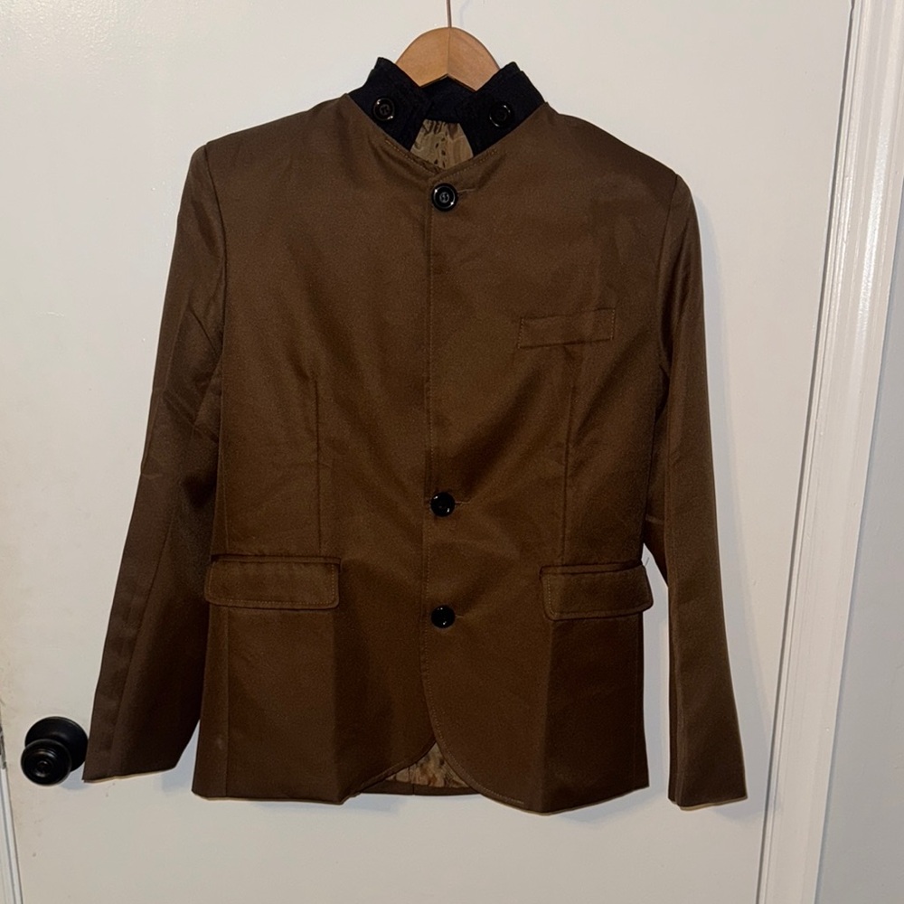 Men's Brown Dress Jacket business casual Whatlees